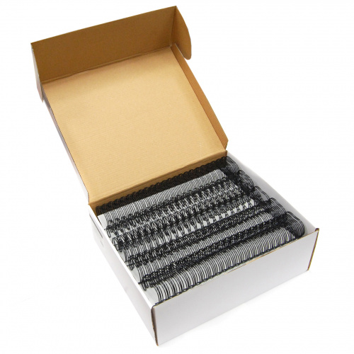 Пружины металлические, А4, 38,1мм (1-1/2"), черные, 30 шт. в упаковке